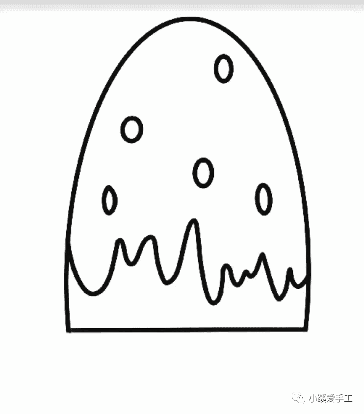 冰淇淋怎么画简单好看（好看简单的雪糕简笔画）