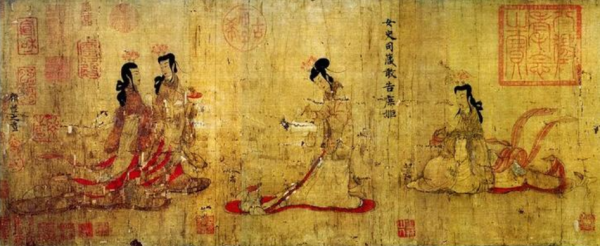 中国十大传世名画之首，女史箴图居十大名画之首