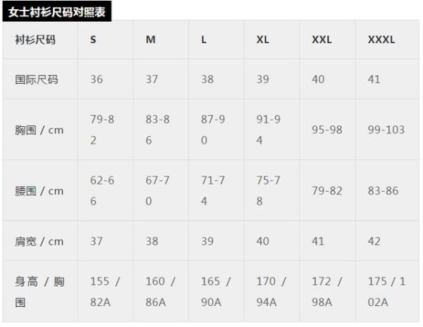 2尺6的腰围是多少厘米（附带专业服装尺码对照表）