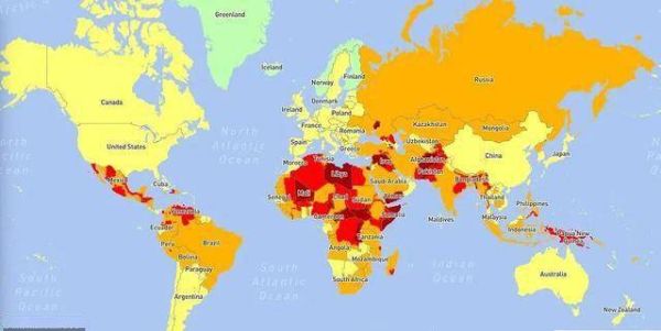 世界上最危险的国家（最危险的国家名单出炉）