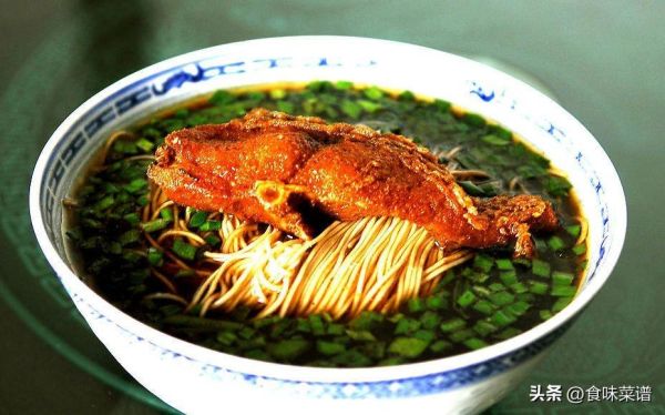 中国十大面条排名（中国10大面条排行榜）