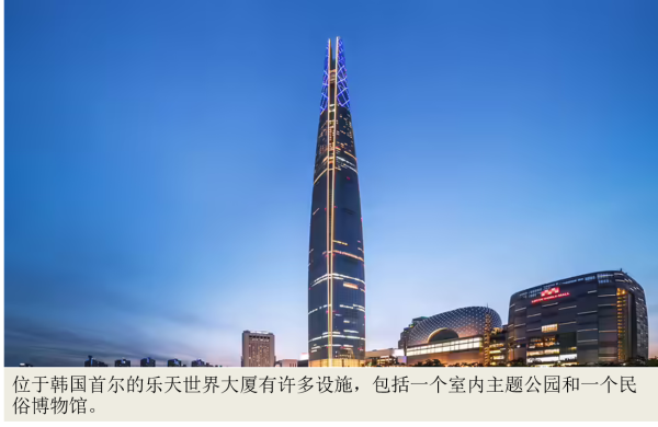 目前世界最高建筑的前七名（世界七大著名建筑）