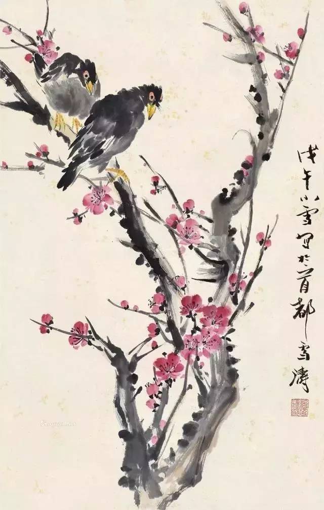 十大国画梅花名家（十位国画名家笔下的最美梅花）