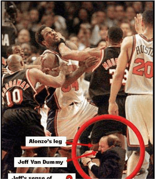 NBA打架事件排行(NBA历史十大打架事件)