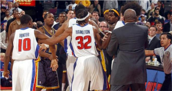 NBA打架事件排行(NBA历史十大打架事件)