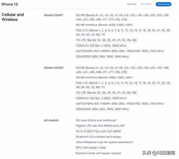 苹果手机国行和美版有什么区别（iPhone13美版举例）