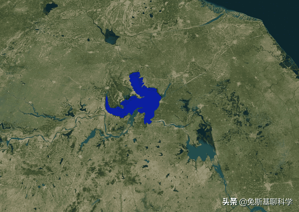 中国的五大淡水湖是哪五个，都在哪里呢？有多大呢？