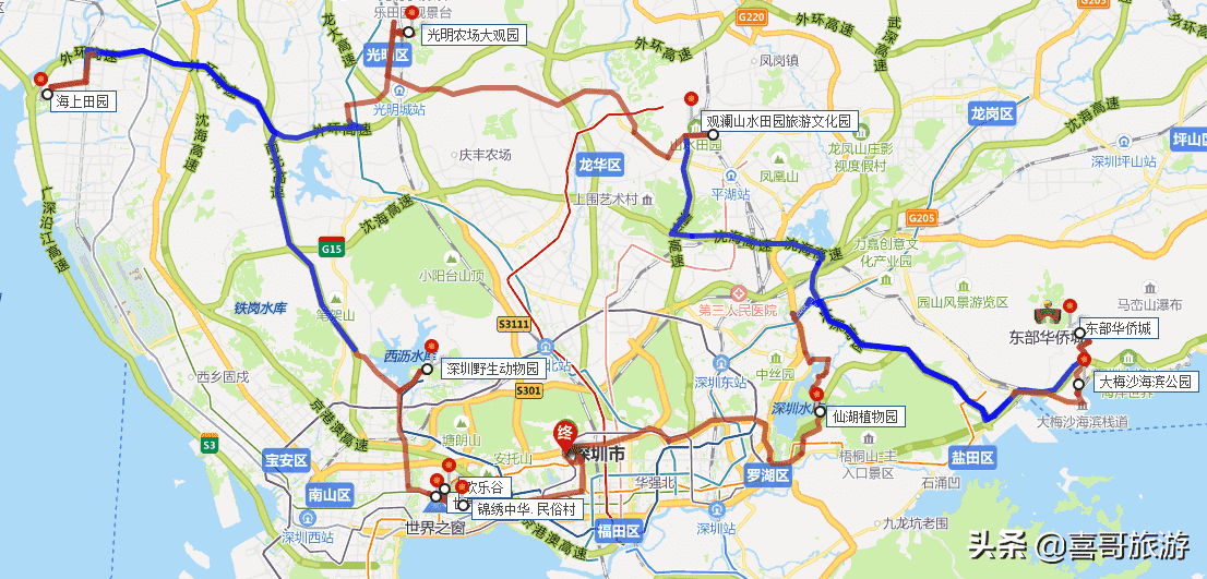 深圳旅游必去十大景点，深圳十大景点推荐哪些